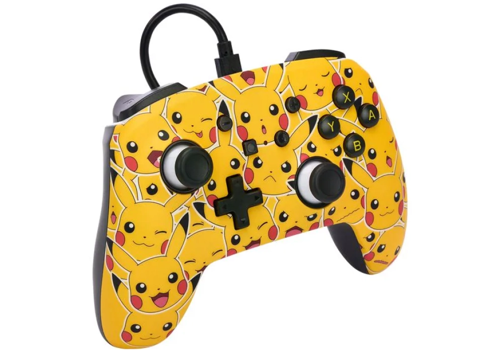 Power A Enhanced Wired Controller Pikachu Moods