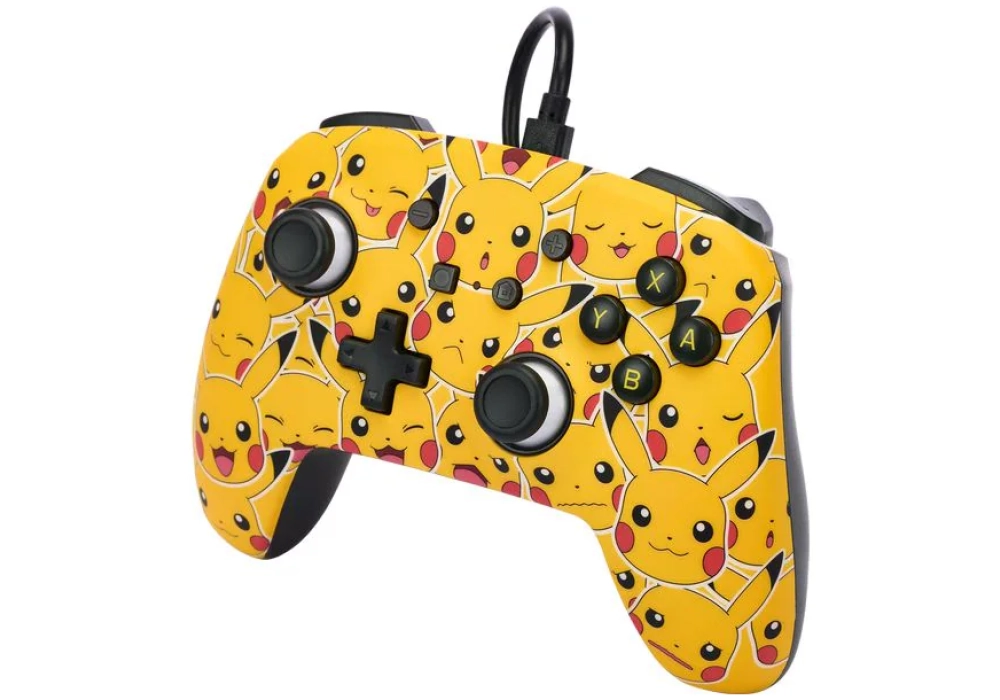 Power A Enhanced Wired Controller Pikachu Moods