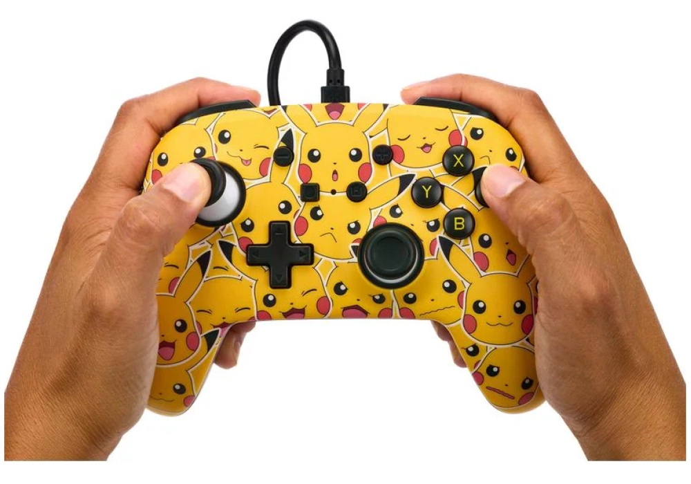 Power A Enhanced Wired Controller Pikachu Moods