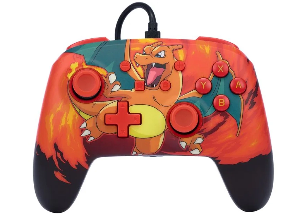 Power A Enhanced Wired Controller Pokémon: Charizard Vortex