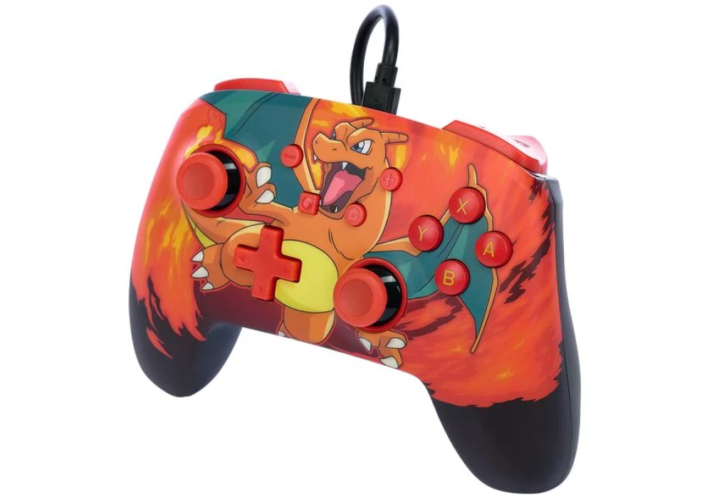 Power A Enhanced Wired Controller Pokémon: Charizard Vortex