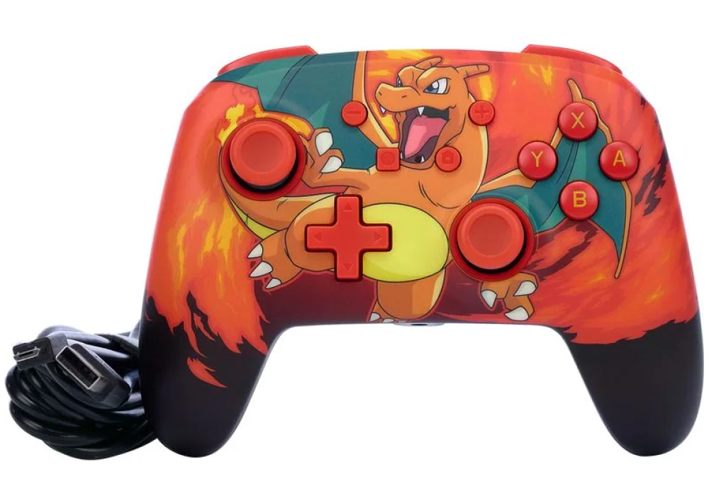 Power A Enhanced Wired Controller Pokémon: Charizard Vortex