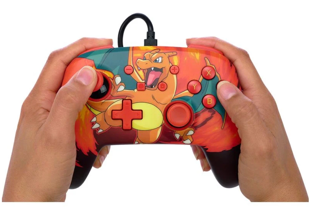 Power A Enhanced Wired Controller Pokémon: Charizard Vortex