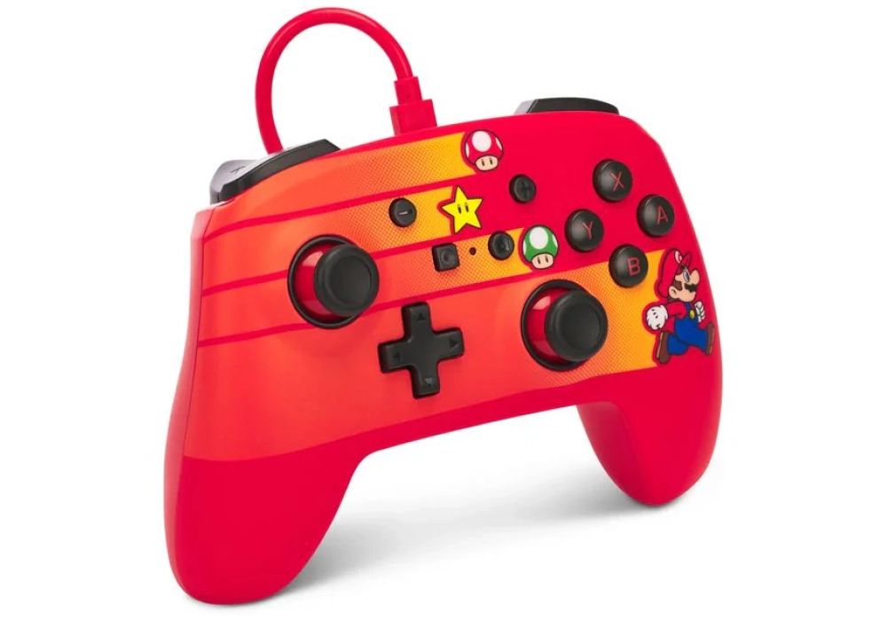 Power A Enhanced Wired Controller Speedster Mario