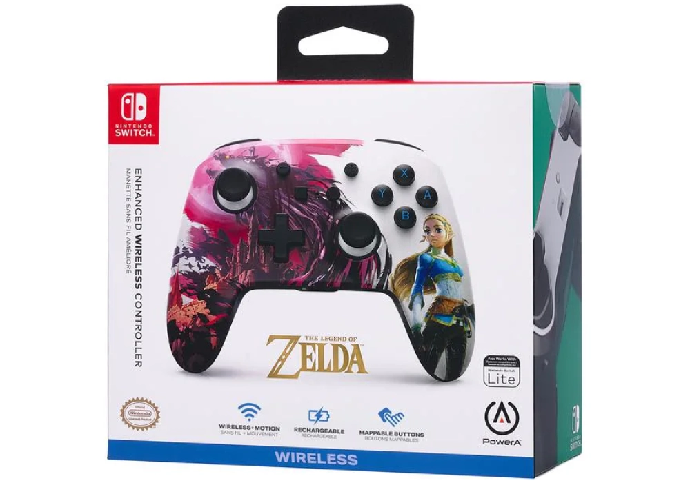 Power A Enhanced Wireless Controller Blood Moon Zelda