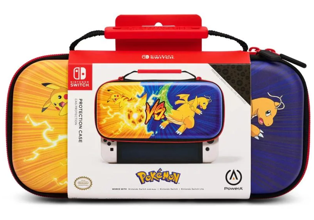 Power A Protection Case Pikachu vs. Dragon