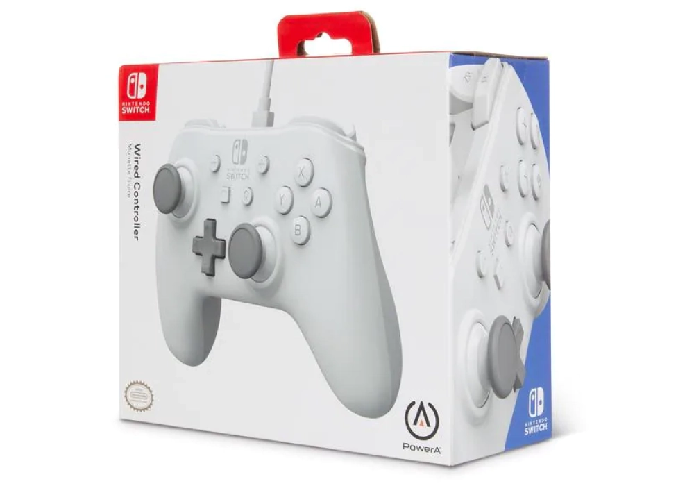 Power A Wired Controller Switch Blanc