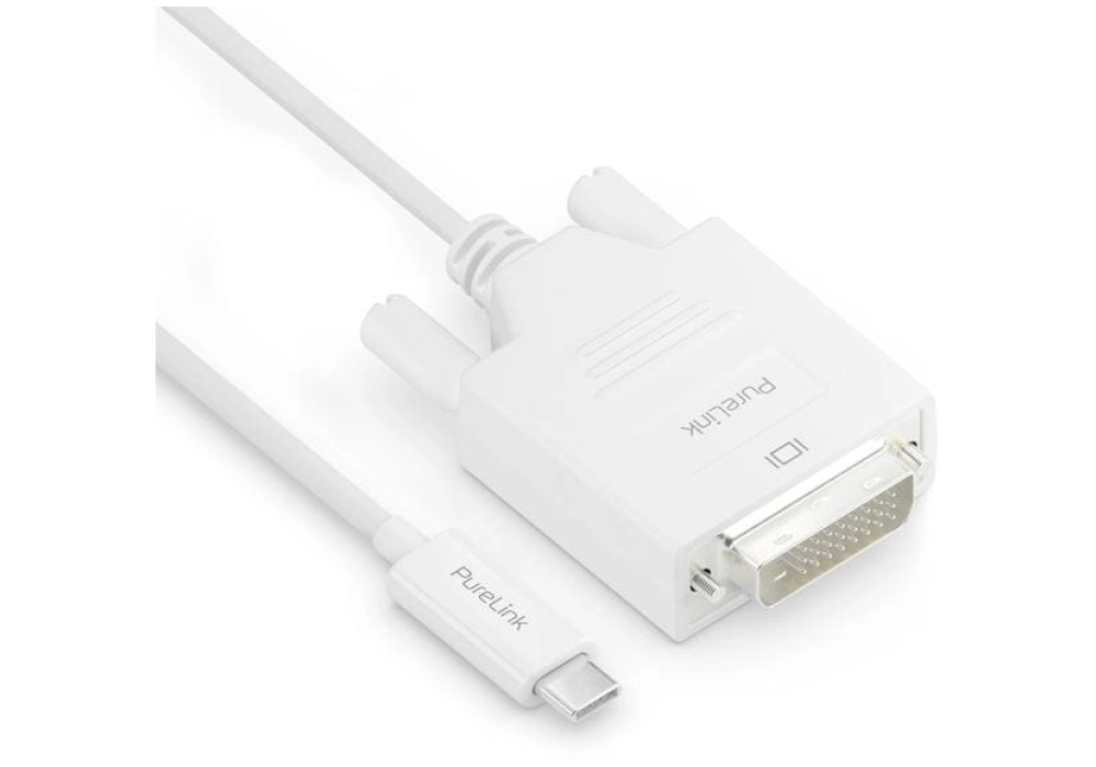 Purelink IS2210-015 USB type C - DVI-D - 1.5 m (Blanc)