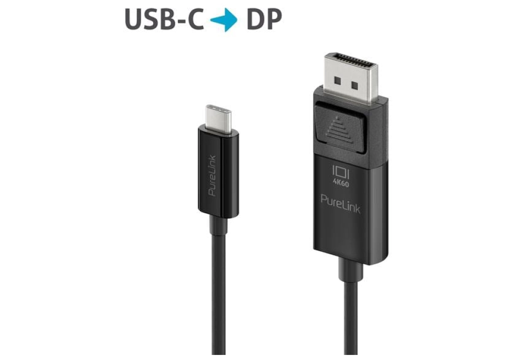 Purelink IS2221-015 USB type C - DisplayPort - 1.5 m (Noir)