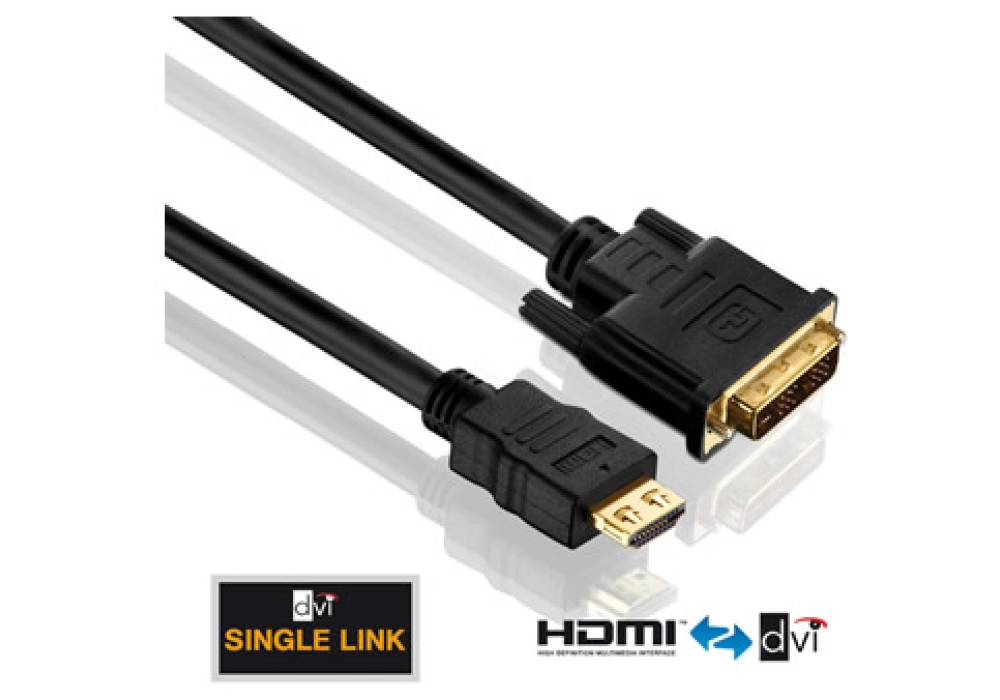 Purelink PureInstall PI3000 Series HDMI / DVI Cable - 1.0 m