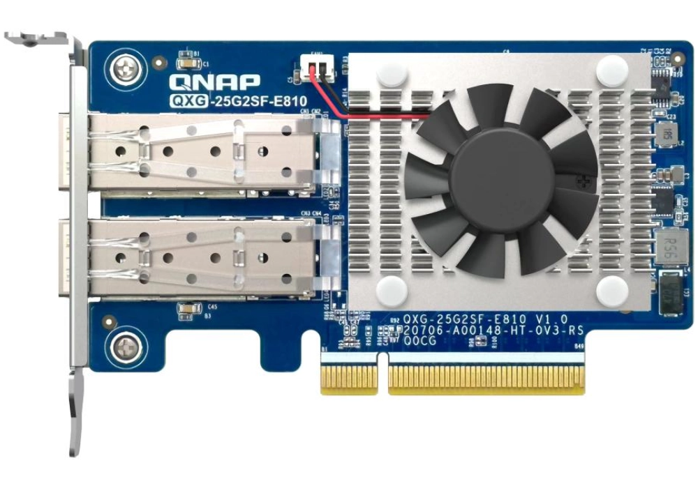 QNAP Carte d’extension QXG-25G2SF-E810