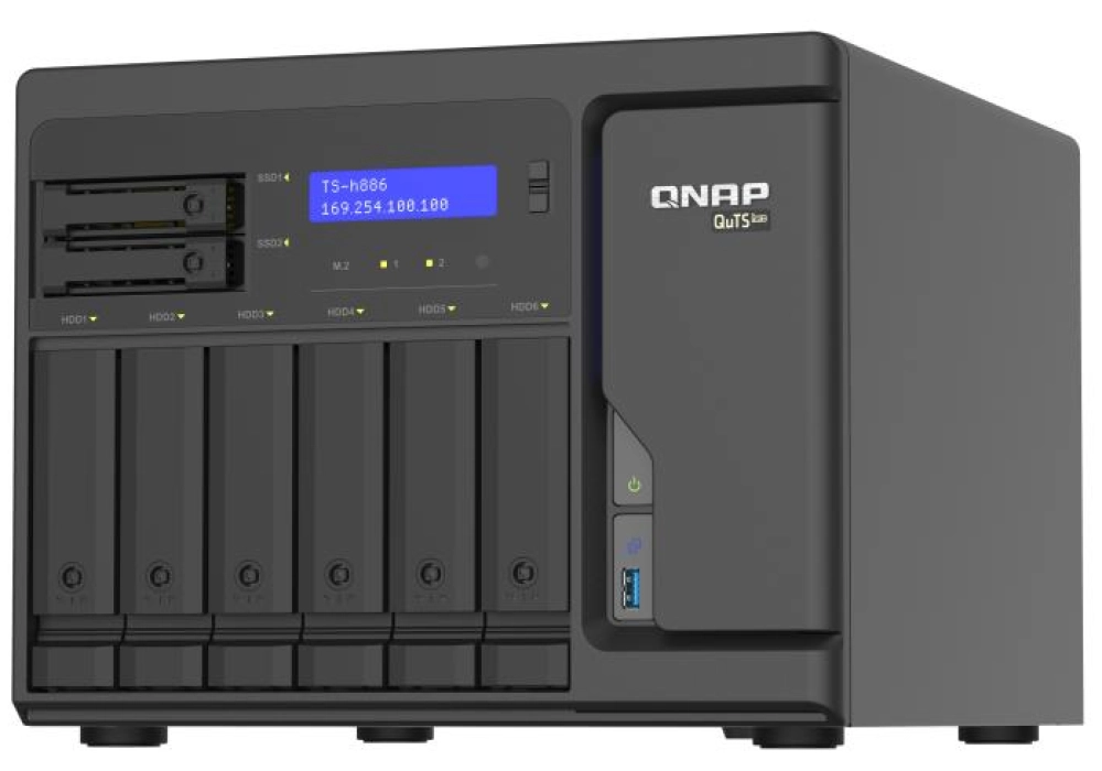 QNAP NAS QuTS hero TS-h886-D1622-16G