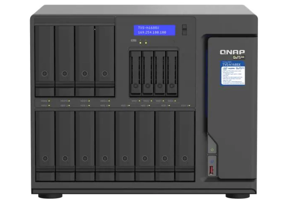 QNAP NAS TVS-H1688X-W1250-32G 16 baies