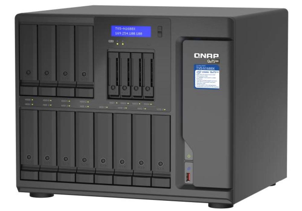 QNAP NAS TVS-H1688X-W1250-32G 16 baies