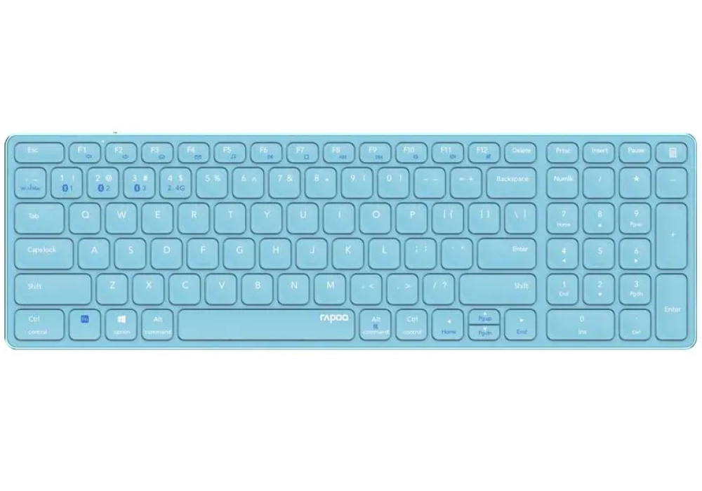 Rapoo E9700M Ultraslim (Bleu) - CH