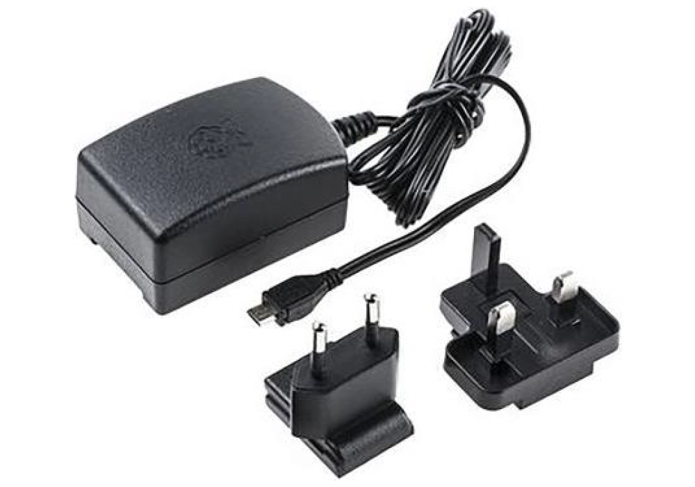 Raspberry Pi 3 Official Power Supply - Black