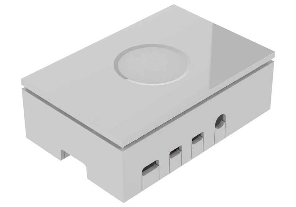 Raspberry Pi Boîtier pour Raspberry Pi 4 Model B Blanc 