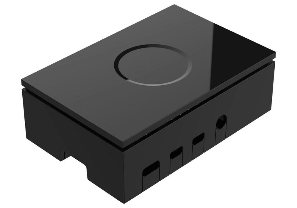 Raspberry Pi Boîtier pour Raspberry Pi 4 Model B Noir