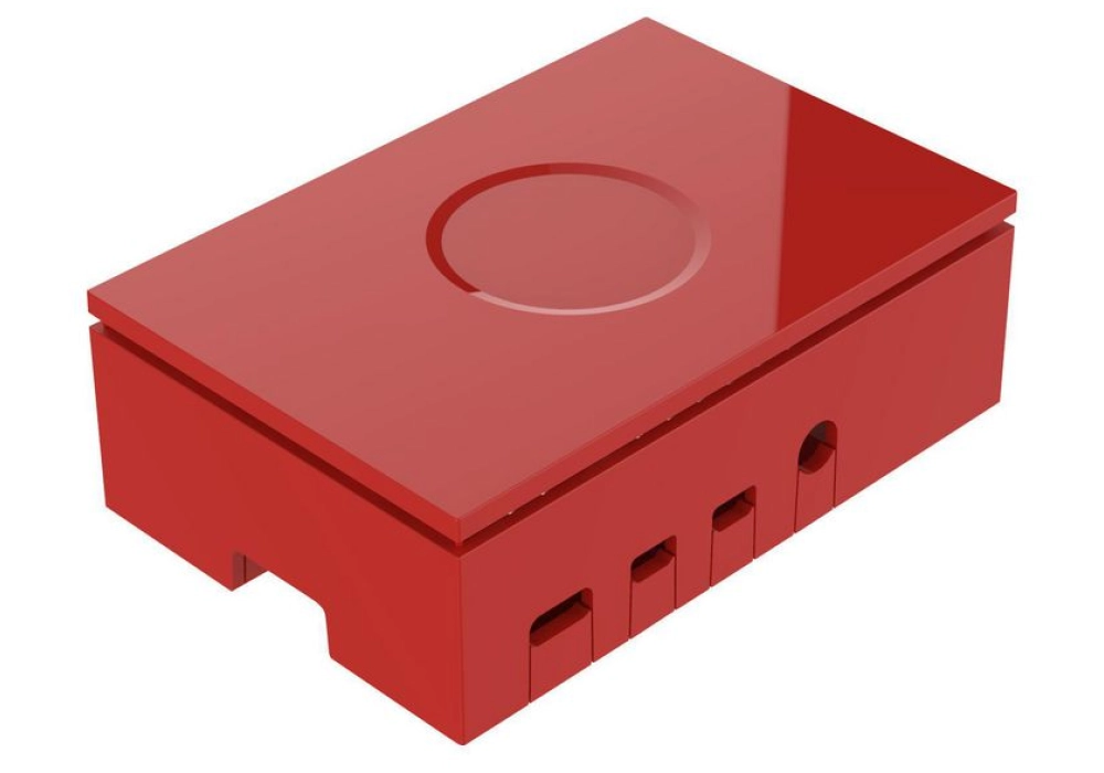 Raspberry Pi Boîtier pour Raspberry Pi 4 Model B Rouge 