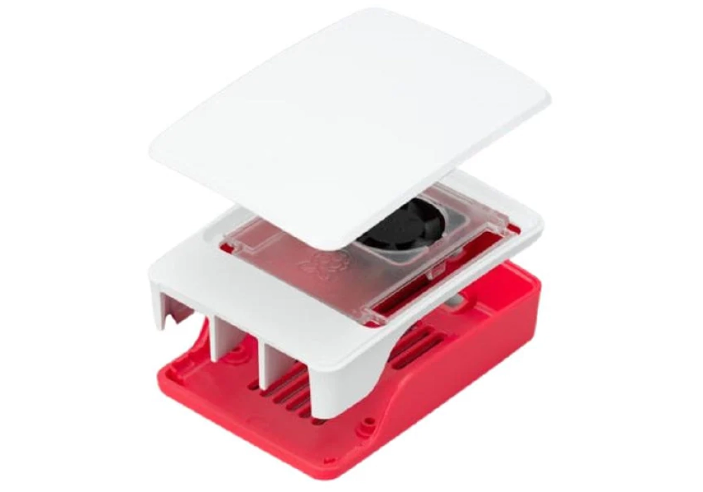 Raspberry Pi Boîtier SC1159, Rouge/Blanc Raspberry Pi 5B