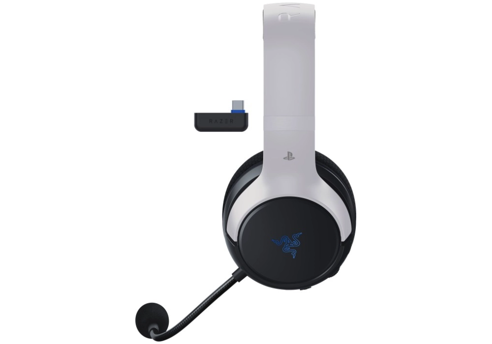 Razer Kaira Hyperspeed pour PlayStation (Blanc)