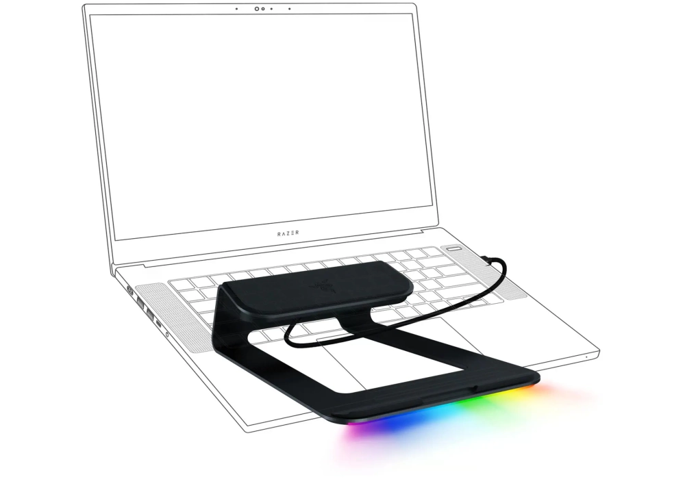 Razer Supports d’ordinateur portable Chroma V2 17 "