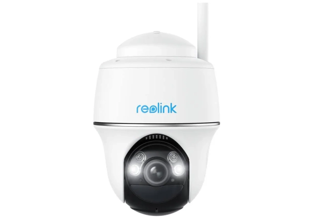 Reolink Caméra réseau Argus PT Ultra 4K 8MP Panneau solaire 2 inclus