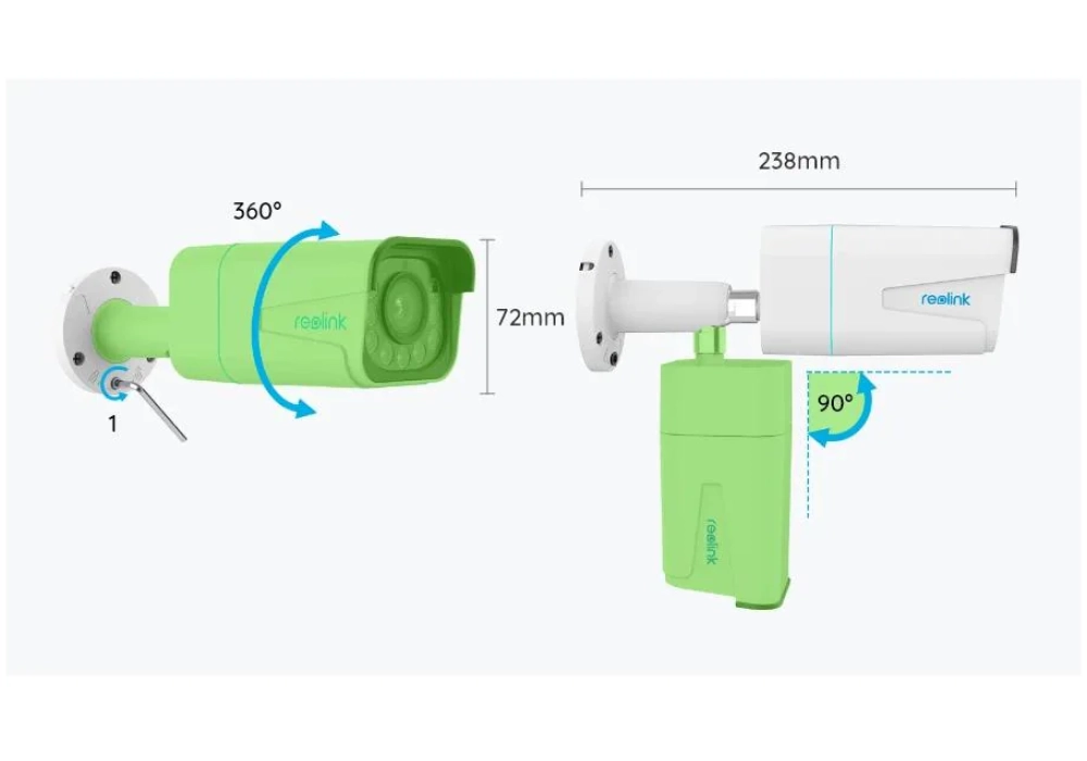 Reolink Caméra réseau P430 4K