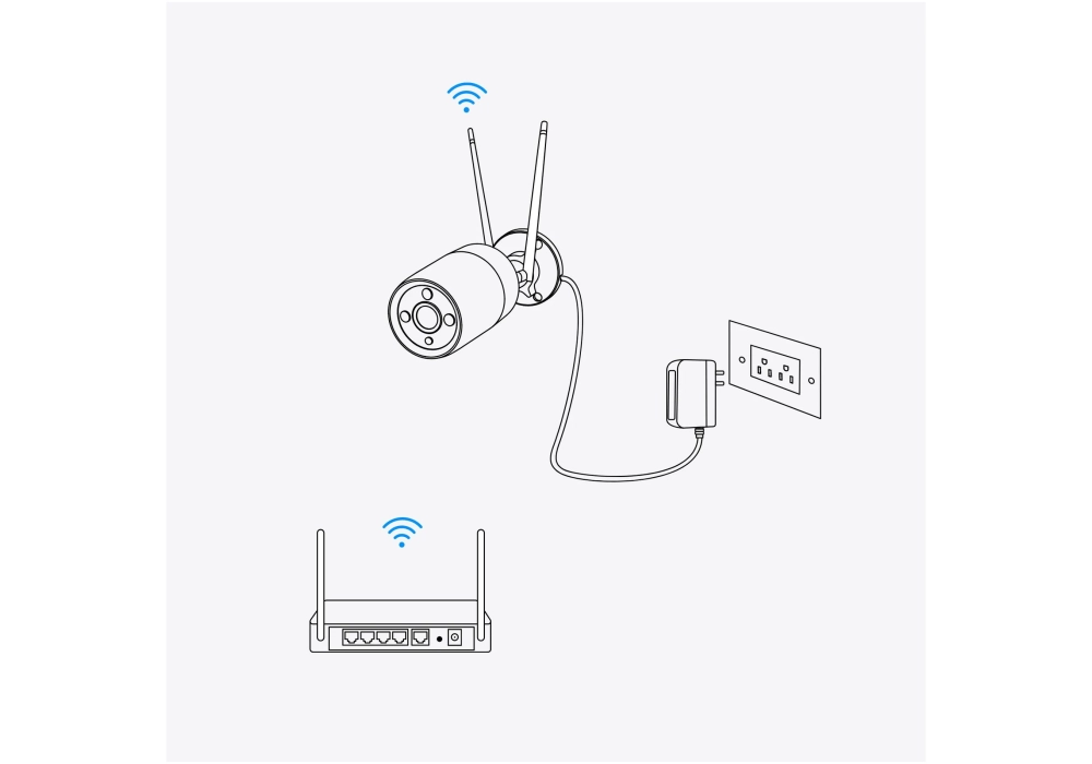 Reolink Caméra réseau W320 2K+ 