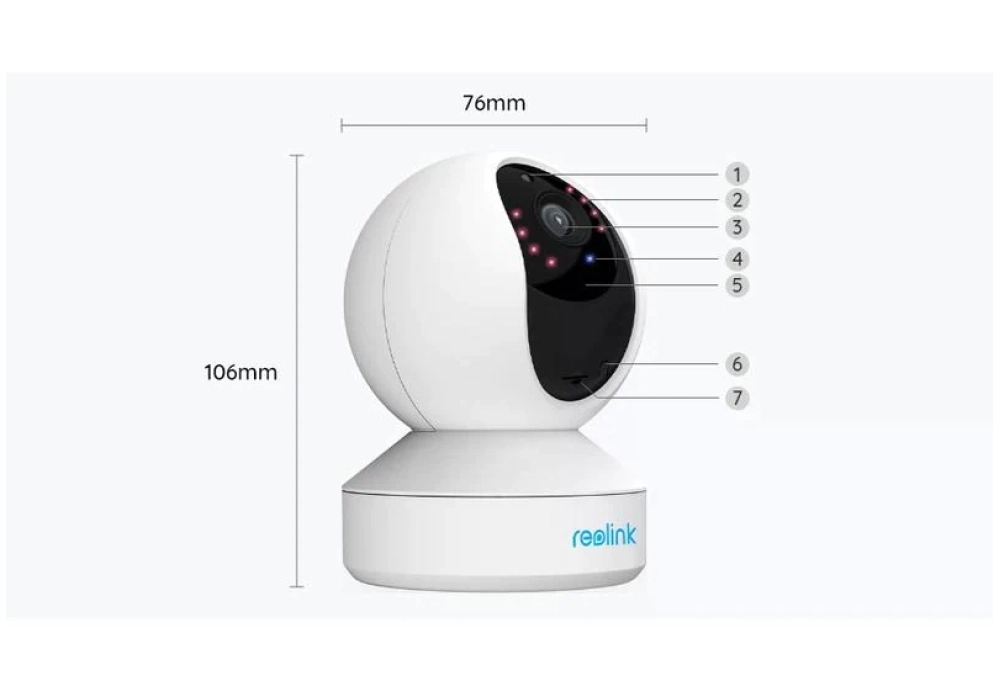 Reolink E1 Pro V2 (Blanc)