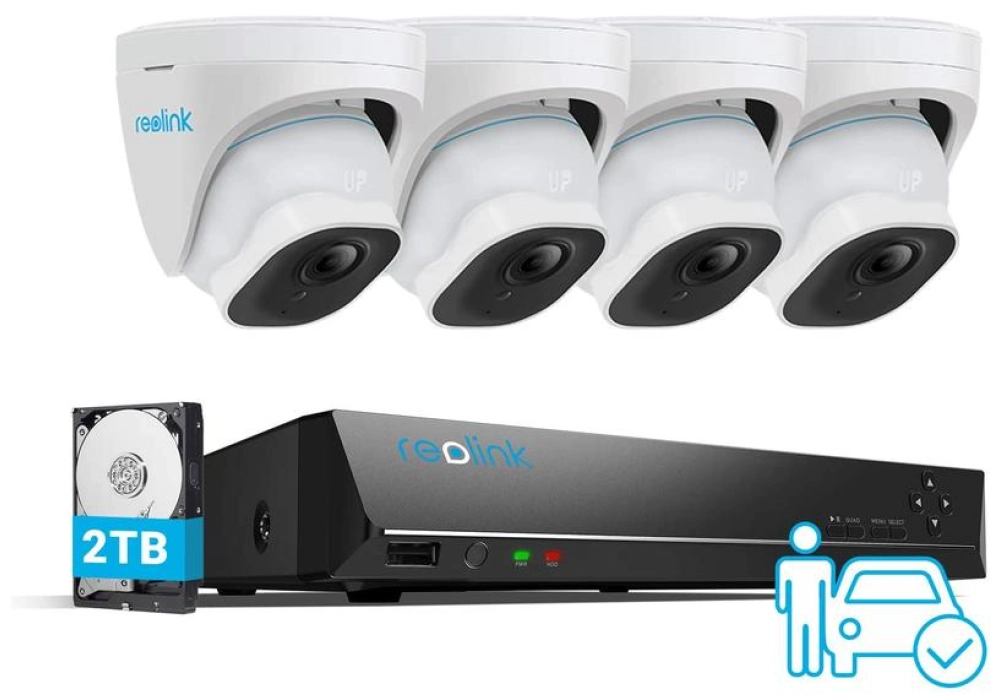 Reolink Kit de surveillance RLK8-800D4-A-V2