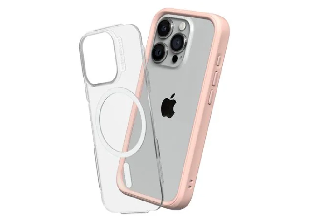 Rhinoshield Mod NX MagSafe iPhone 15 Pro Max Rose