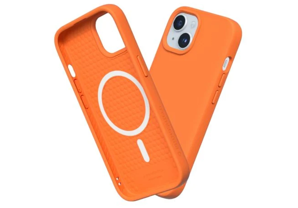 Rhinoshield Solidsuite MagSafe iPhone 15 Pro Max Orange