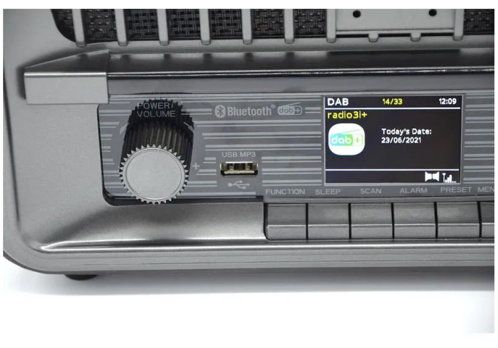 Roadstar Radio DAB+ HRA-270 Brun clair