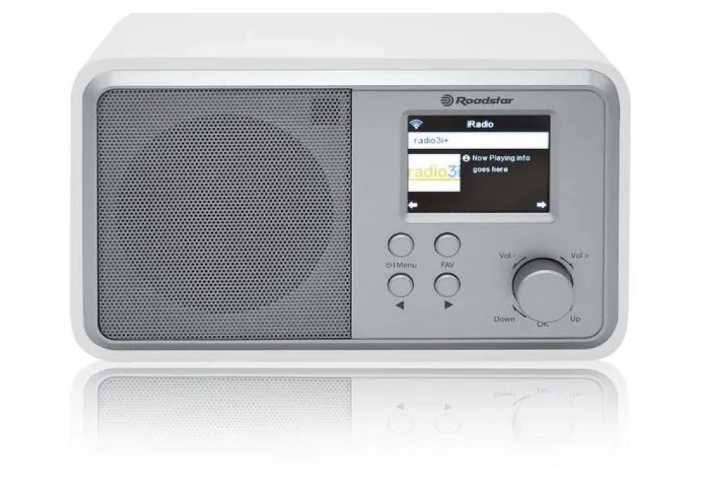 Roadstar Radio DAB+ IR-390D Blanc