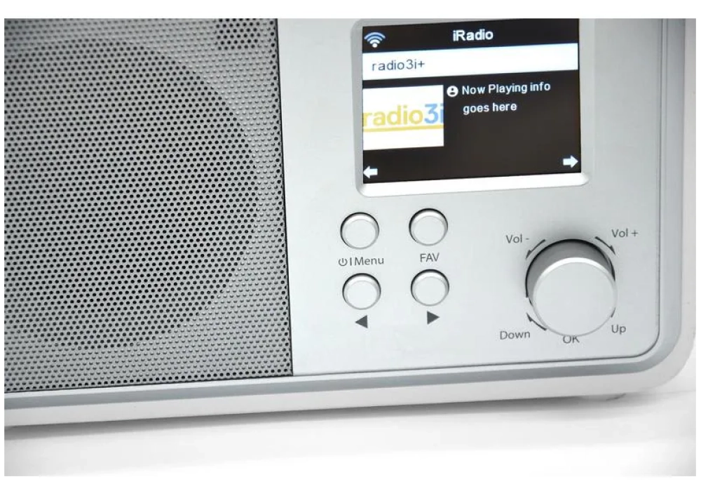 Roadstar Radio DAB+ IR-390D Blanc