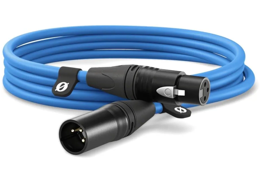 Rode Câble XLR XLRm-XLRf 3 m, Bleu