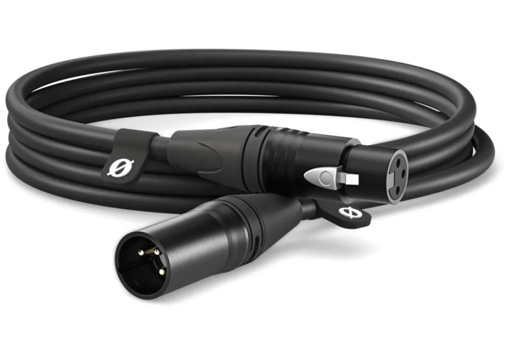 Rode Câble XLR XLRm-XLRf 3 m, Noir