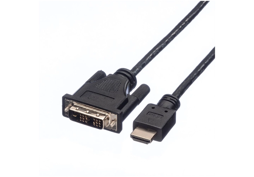 ROLINE DVI / HDMI Cable - 5.0 m