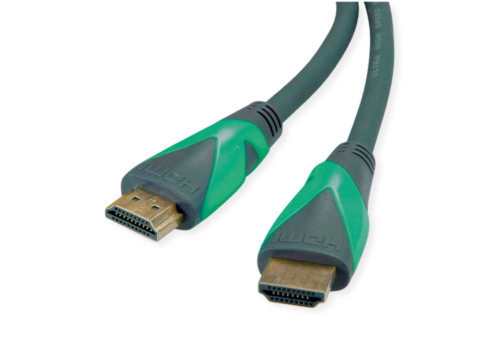 ROLINE GREEN ATC Câble HDMI avec Ethernet Ultra HD 8K, M/M, noir - 2.0 m