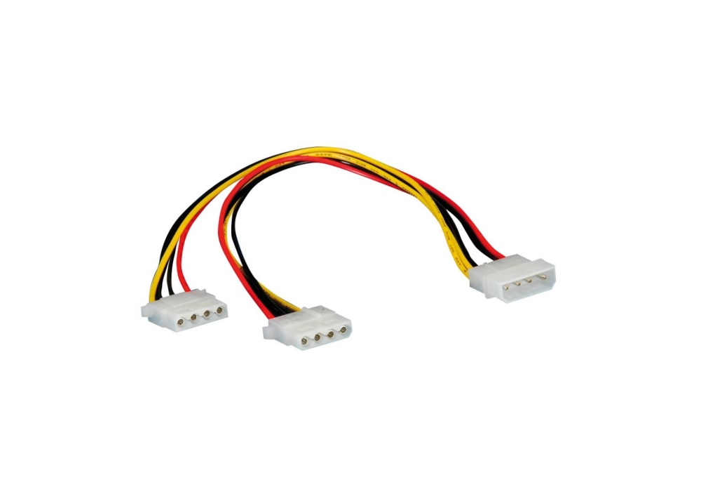 ROLINE Molex Y Power Cable