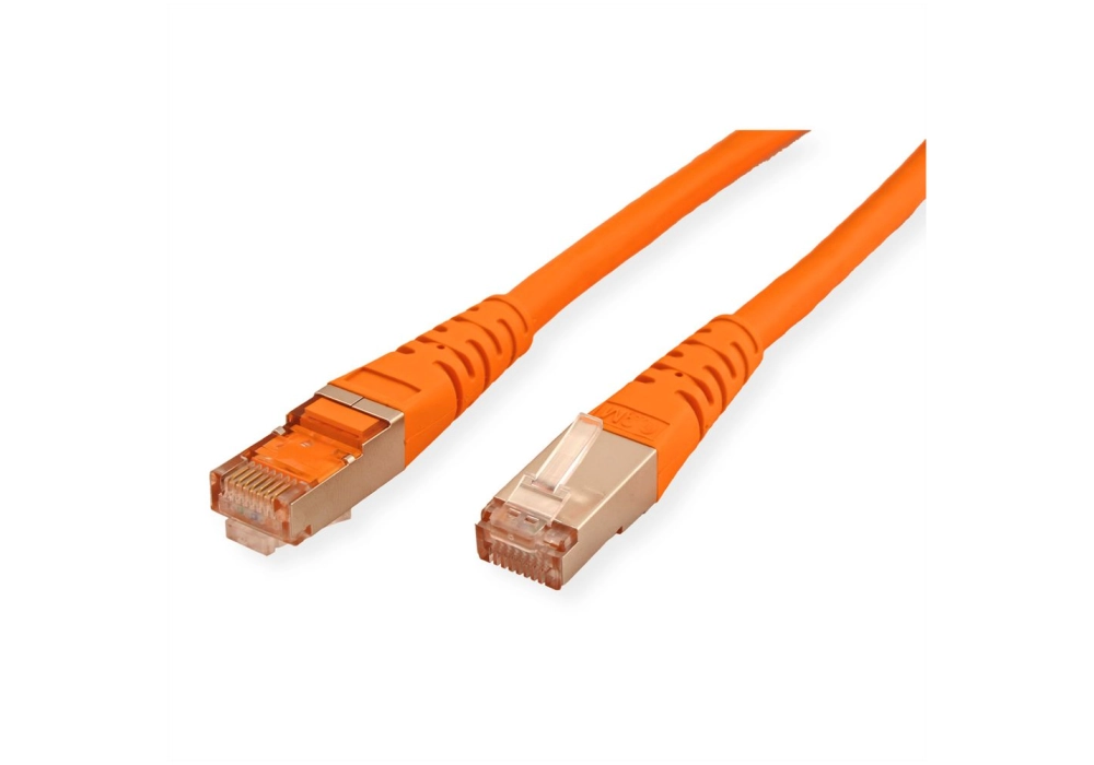 ROLINE Network Cable Cat 6 SFTP (Orange) - 0.3 m