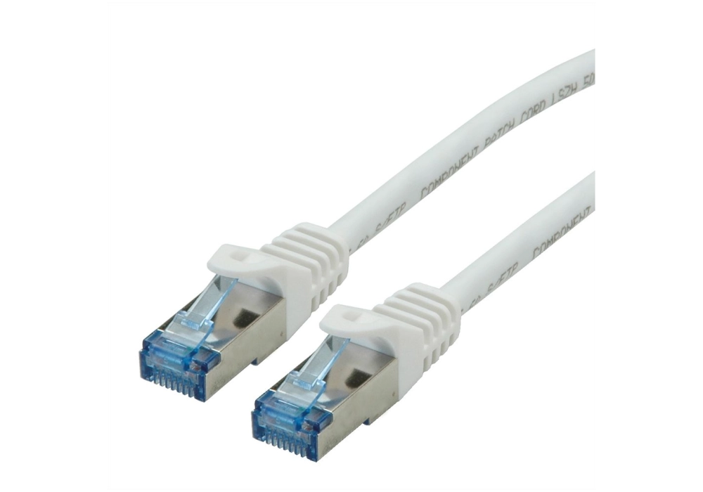 ROLINE Network Cable Cat 6a SFTP (Blanc) - 1.5 m