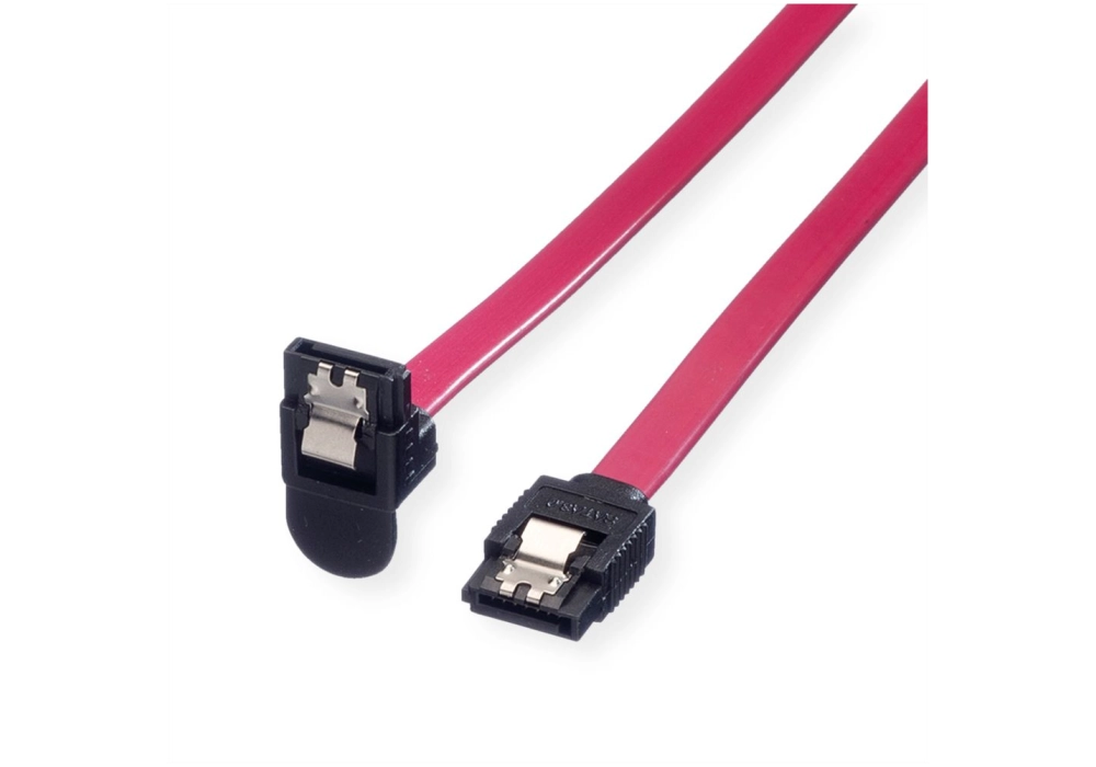 ROLINE SATA 6Gbps Cable - Angled - 0.50 m