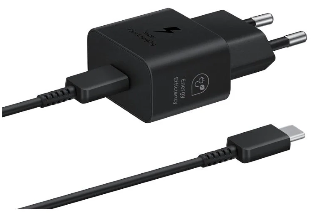 Samsung Adaptateur de charge rapide 25 watts EP-T2510X avec câble