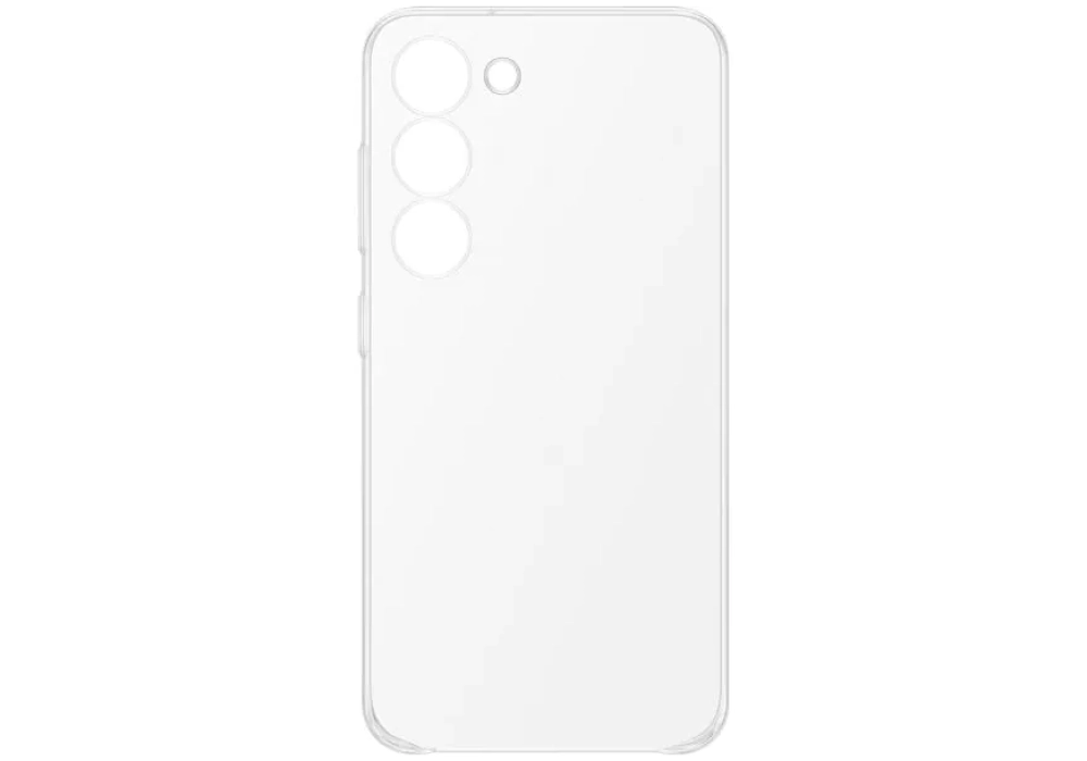 Samsung Coque arrière Clear Galaxy S23 Transparent