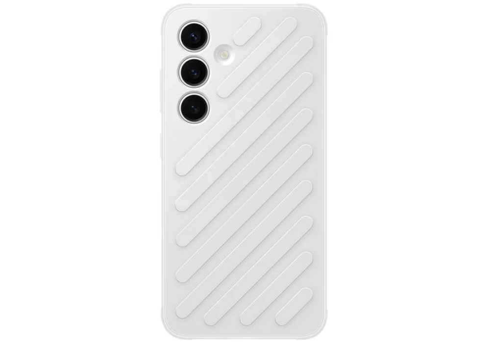 Samsung Coque arrière Shield Case Galaxy S24 Blanc