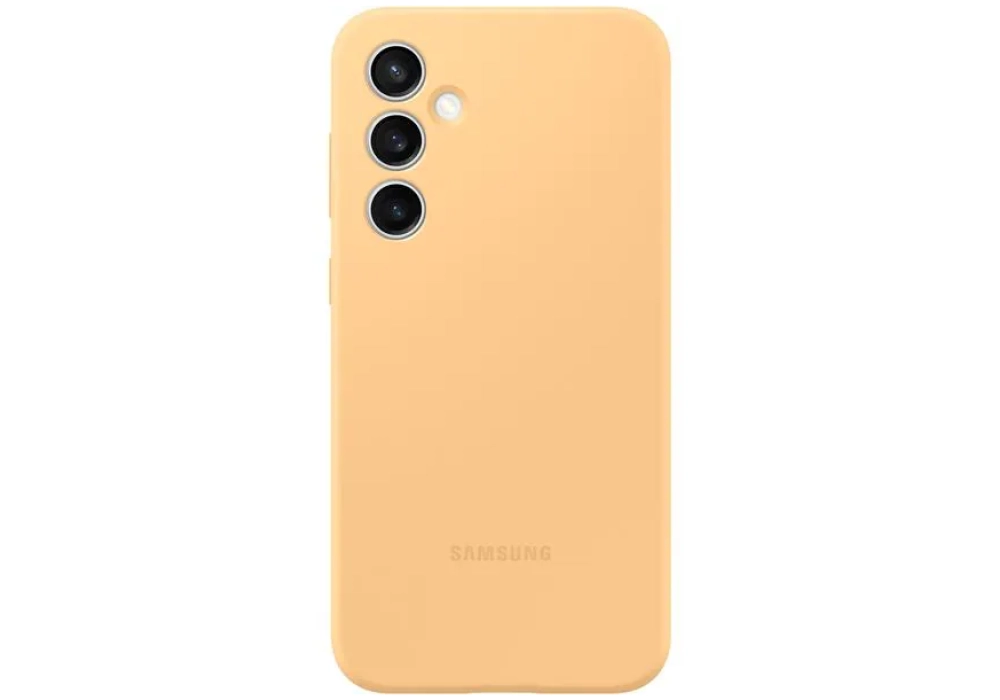 Samsung Coque arrière Silicone Galaxy S23 FE Apricot