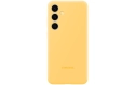 Samsung Coque arrière Silicone Galaxy S24+ Jaune