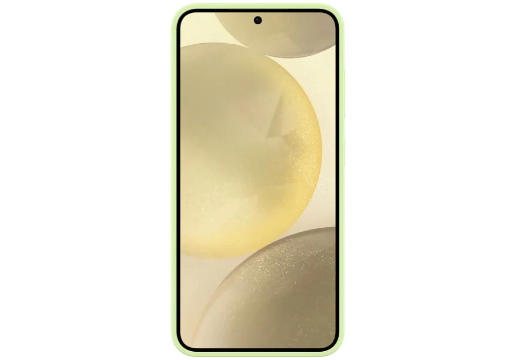 Samsung Coque arrière Silicone Galaxy S24 Vert